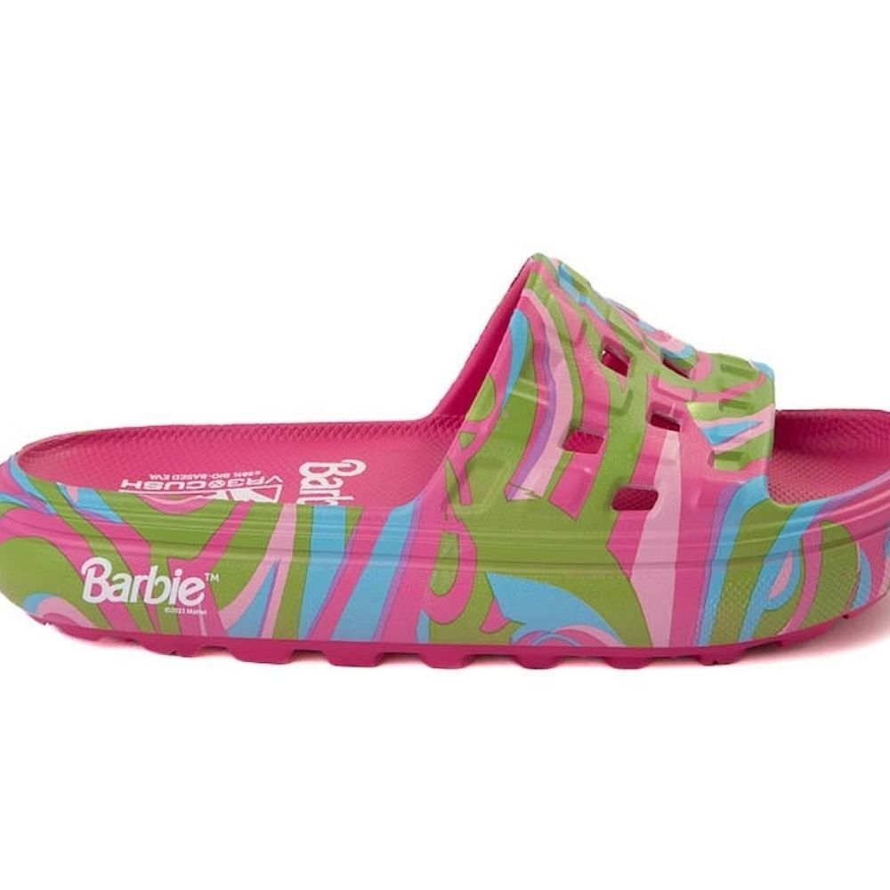 Vans X Barbie VR3 Cush Slide On Sandals - Picture 2 of 10